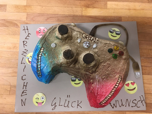 Torte als Gamecontroller&hellip;